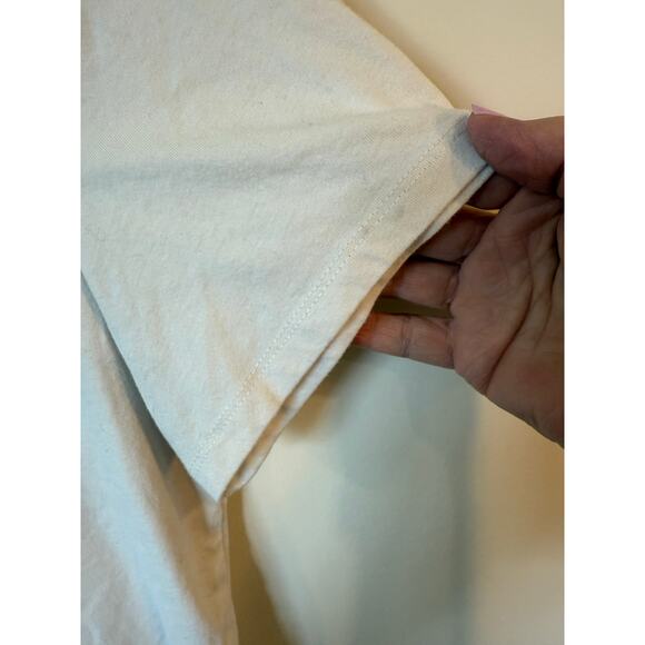 Vintage Gm Official Graphic 1976 Corvette Stingray Tee Shirt Cream Women Medium - Picture 4 of 9